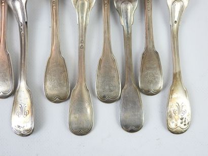 THREE LARGE SPoons and three large spoons...