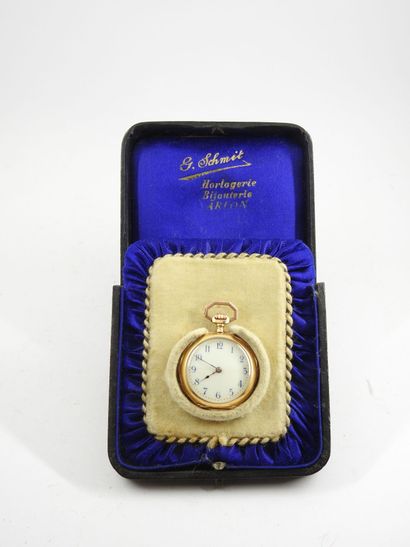 WATCH OF NECK in yellow gold 750 thousandths....