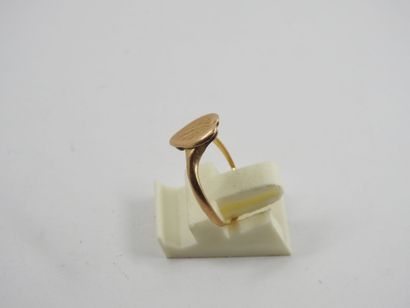 RING heart in yellow gold 750 thousandths....