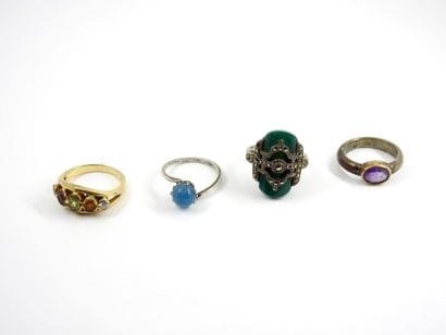 FOUR Fancy RINGS