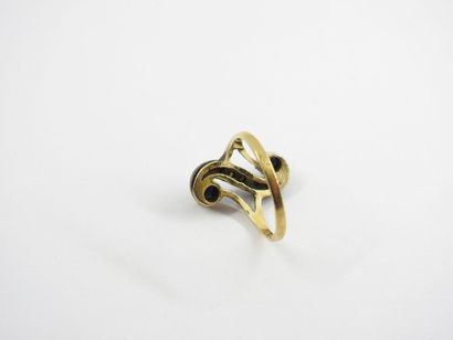 RING you and me with two small stones of...
