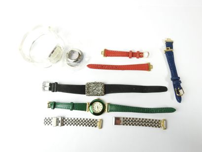 THREE Fancy watches including one Marc Giy...