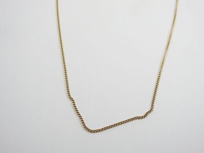 CHAIN in yellow gold 750 thousandth. Length:...