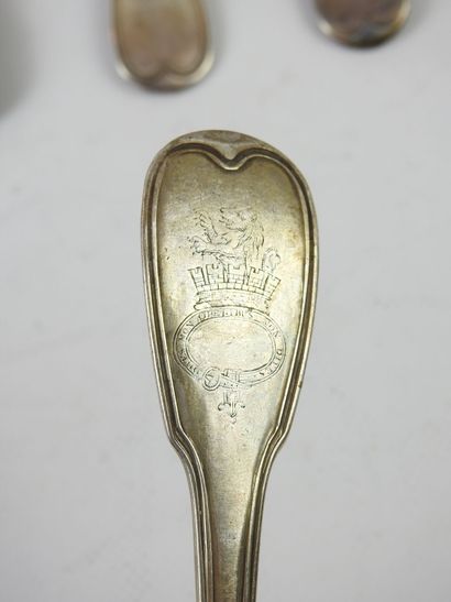 THREE LARGE SPoons and three large spoons...
