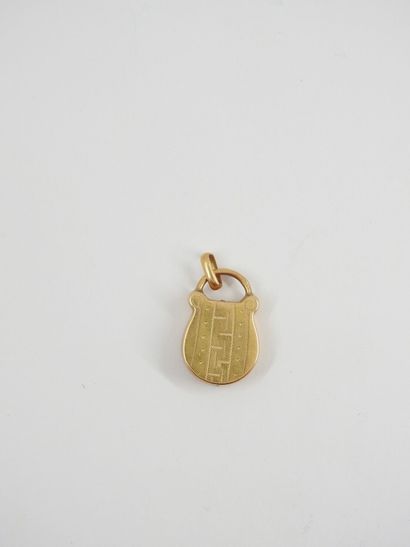 CADENAS in yellow gold 750 thousandths with...
