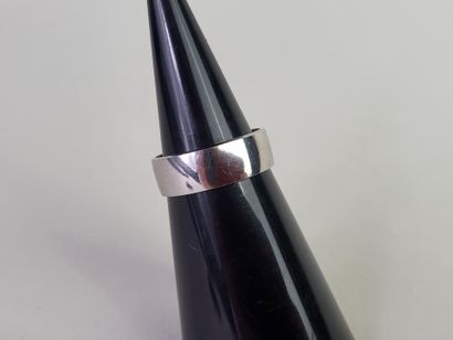 Lot of 2 rings in 18K gold (750°/°°) including...