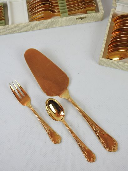 FRANCOIS FRIONNET : Twelve cake forks and...