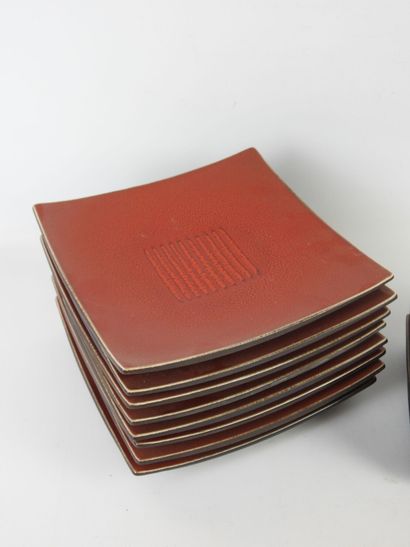 PART of table service in earthenware with...