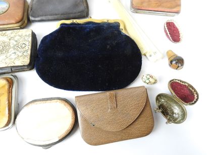 ABOUT TWELVE MONEY CARRIERS or boxes various...