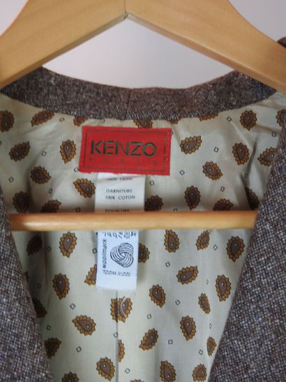 KENZO PARIS : Jacket saharienne spirit in...
