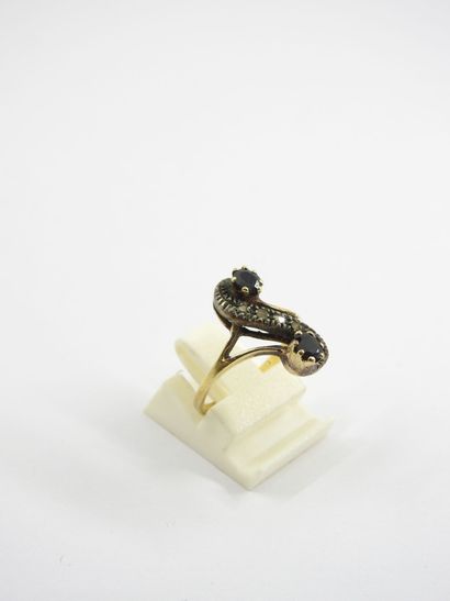 RING you and me with two small stones of...