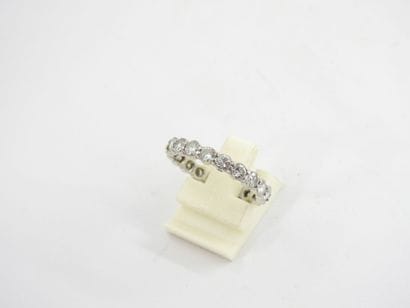 AMERICAN ALLIANCE in white gold set with...