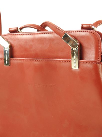 LANCASTER: Backpack color red. With dust-bag....
