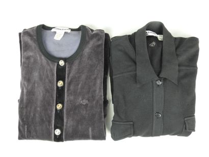SONIA RYKIEL - Paris : Lot of two 3/4 jackets...