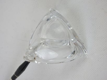 DAUM FRANCE : Ashtray forming pen-holder...