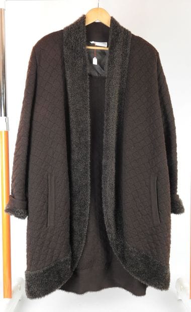 NINA RICCI PARIS: Jacket in chocolate color...