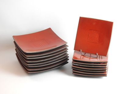 PART of table service in earthenware with...