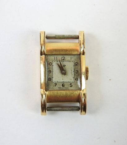 LIP : Tank woman watch, gold plated 40 microns....