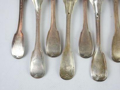 THREE LARGE SPoons and three large spoons...