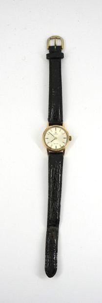 OMEGA: Lady's watch case in yellow gold 750...