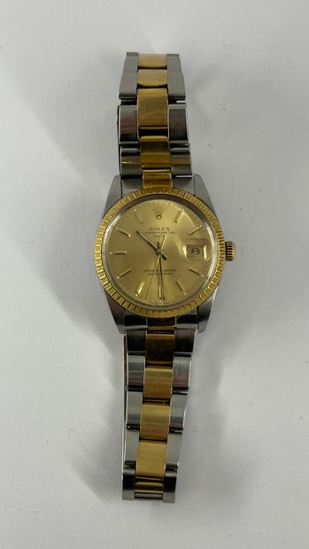 ROLEX
OYSTER PERPETUAL DATE 33mm steel and...