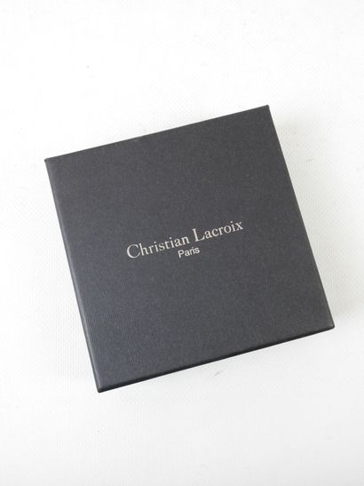 CHRISTIAN LACROIX-PARIS: Fancy necklace with...