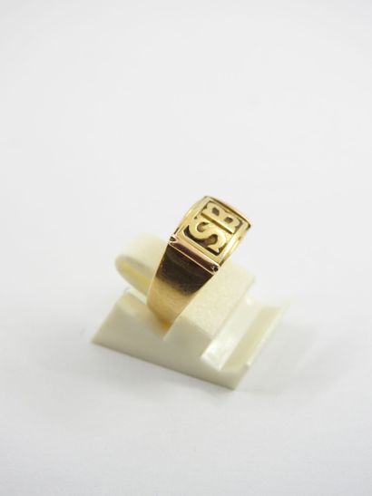 CHEVALLIERE in yellow gold 750 thousandths...