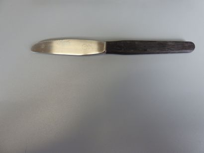 DENMARK: Danish knife set 1950's with ebony...