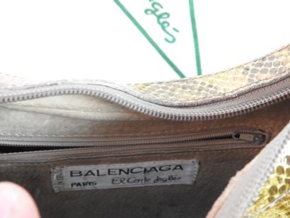 BALENCIAGA - El Corte Ingles : Lizard handbag....
