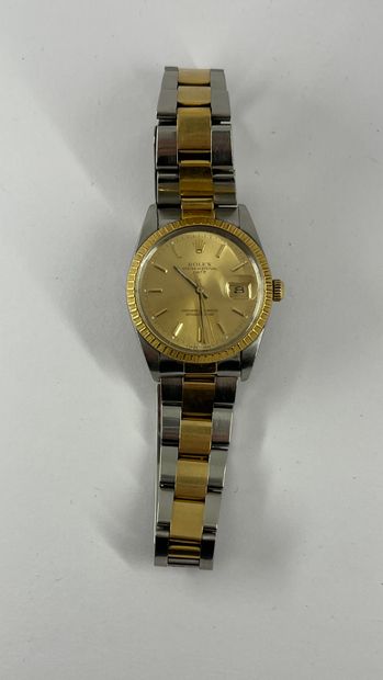 ROLEX
OYSTER PERPETUAL DATE 33mm steel and...