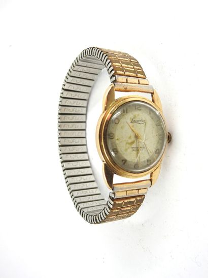 LACORDA: Bracelet watch, case in yellow gold...