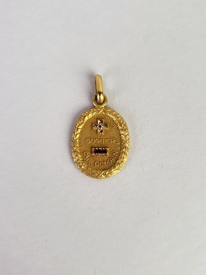 Oval medallion 