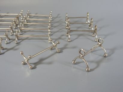 Silver plated metal KNIFE HOLDER