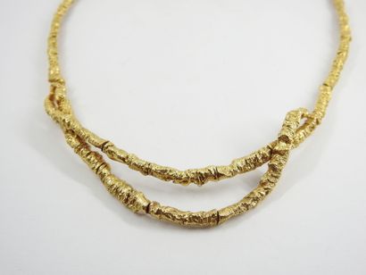 NECKLACE in yellow gold 750 thousandth, detachable...