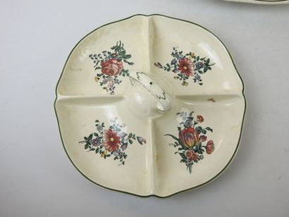 VILLEROY ET BOCH: Part of earthenware table...