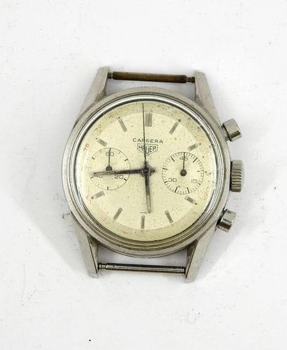 Heuer Carrera Chronograph CASE. Unopened...