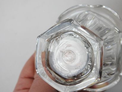 BACCARAT: Mustard pot in crystal model Harcourt...