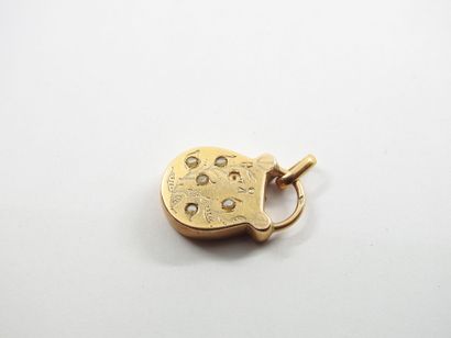 CADENAS in yellow gold 750 thousandths with...