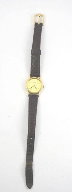SEIKO : Lady's wrist watch in steel and gold...
