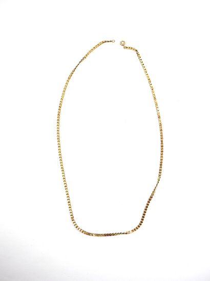 CHAIN in yellow gold 750 thousandth. Length:...
