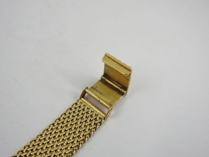 LONGINES: Men's wristwatch in yellow gold...