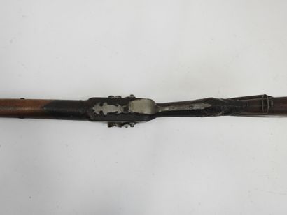 FRANCE. Flintlock shotgun transformed into...