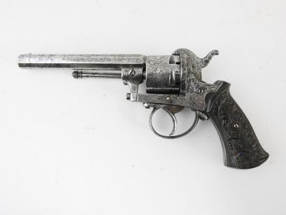 BELGIUM. Pinfire revolver Lefaucheux system,...
