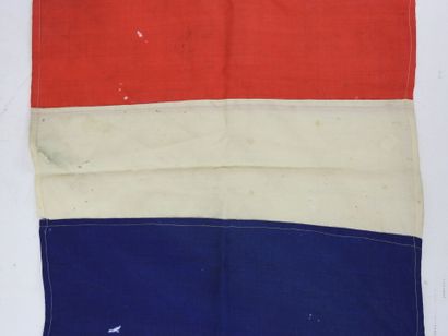 FRANCE. EQUIPMENT. Tricolor pennant of command...