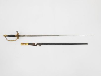 FRANCE. Imperial Guard junior officer's sword...