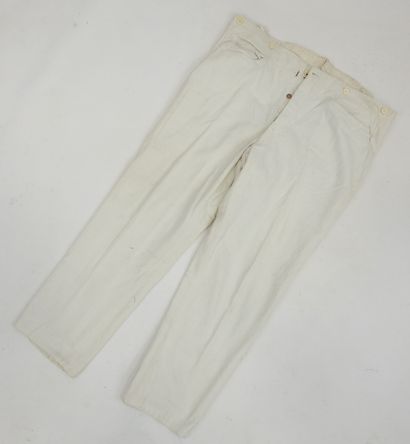 FRANCE. Drill and chore pants model 1882...