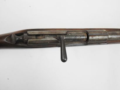 FRANCE. Single-shot shotgun, walnut frame,...