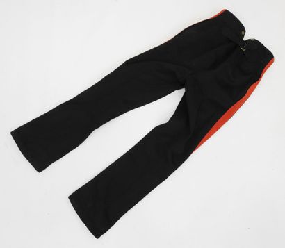 FRANCE. Artillery officer's pants in black...