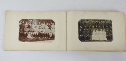 PHOTO ALBUM. Album format 15 X 24 cm containing...