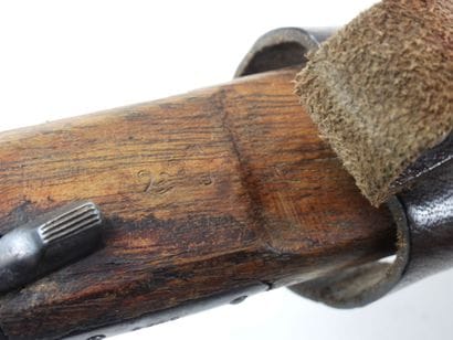 GERMANY. EQUIPMENT. Leather Lüger P08 artillery...
